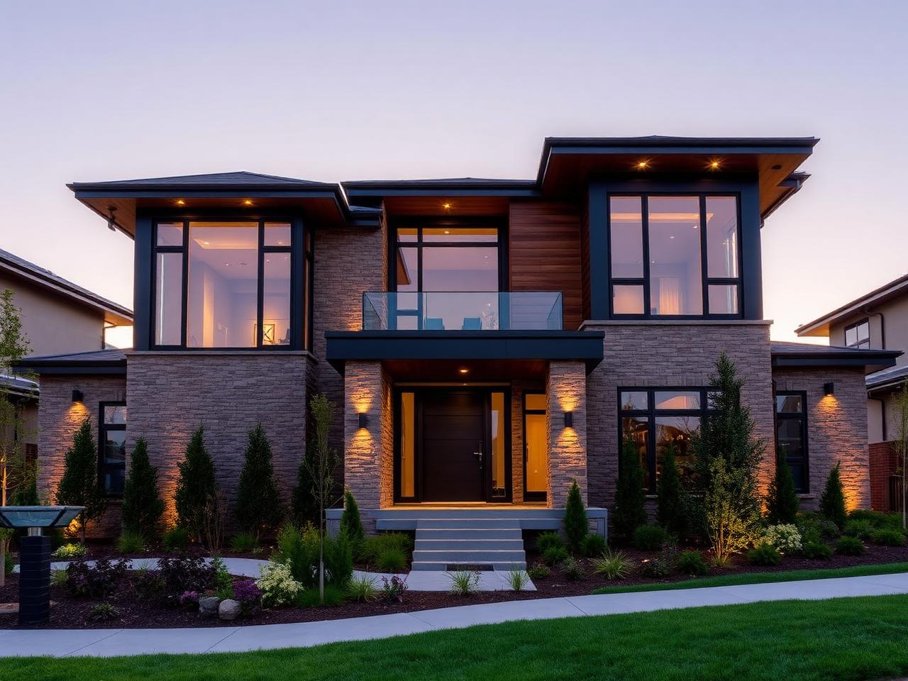 Modern villa transformation